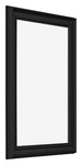 Cadre Photo 40x60cm Noir Grain de Bois MDF Lazio De Face Oblique | Yourdecoration.fr