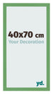 Cadre Photo 40x70 cm Vert MDF Bologna De Face Mesure | Yourdecoration.fr