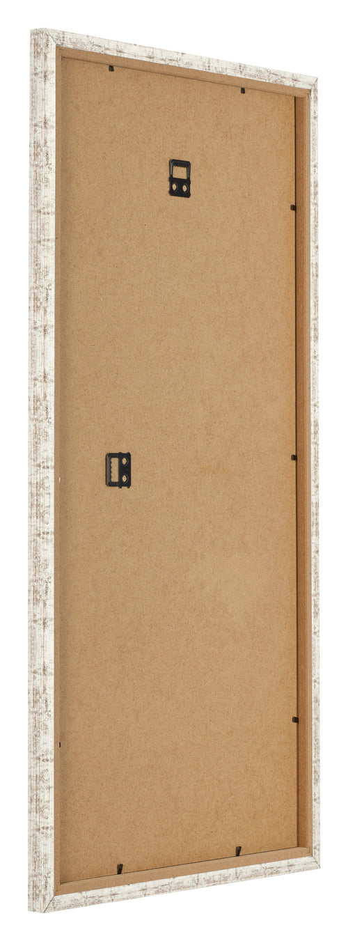 Cadre Photo 40x70cm Blanc Vintage MDF Bologna Arriere Oblique | Yourdecoration.fr