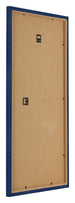 Cadre Photo 40x70cm Bleu Foncé Patiné MDF Bologna Arriere Oblique | Yourdecoration.fr