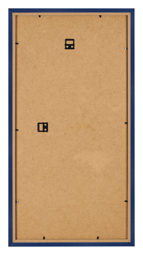Cadre Photo 40x70cm Bleu Foncé Patiné MDF Bologna Arriere | Yourdecoration.fr