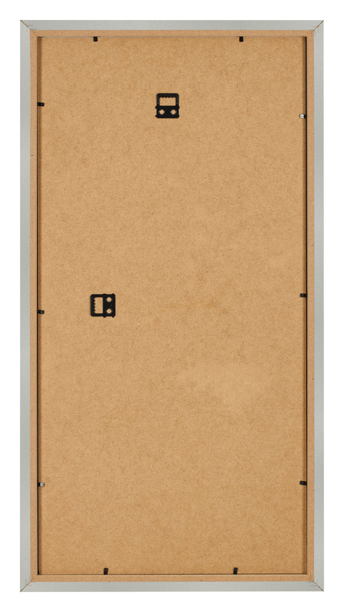 Cadre Photo 40x80cm Argent Mat MDF Bologna Arriere | Yourdecoration.fr