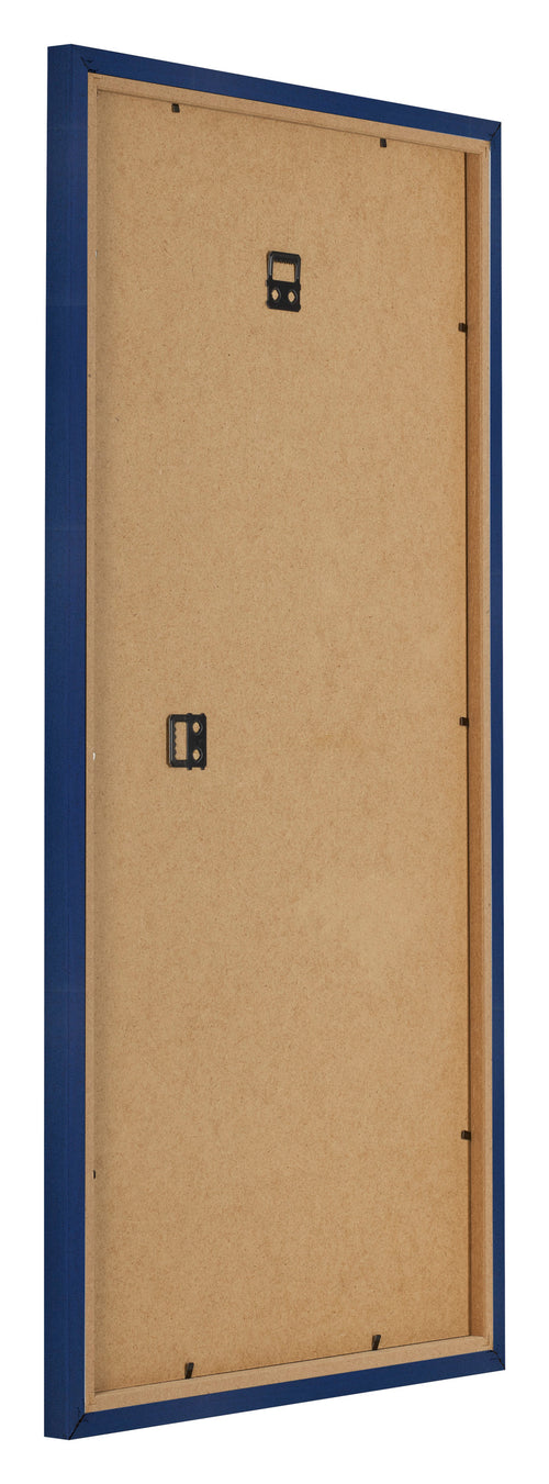 Cadre Photo 40x80cm Bleu Foncé Patiné MDF Bologna Arriere Oblique | Yourdecoration.fr