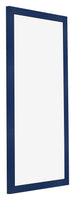 Cadre Photo 40x80cm Bleu Foncé Patiné MDF Bologna De Face Oblique | Yourdecoration.fr