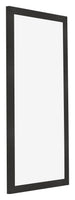 Cadre Photo 40x80cm Noir Mat MDF Bologna De Face Oblique | Yourdecoration.fr