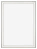 Cadre Photo 42x59 4cm A2 Blanc Patine MDF Lazio De Face | Yourdecoration.fr