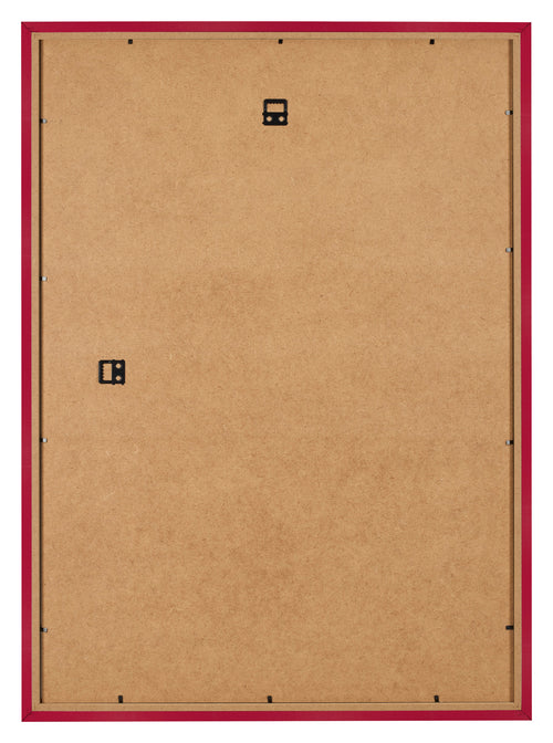 Cadre Photo 42x59 4cm A2 Rouge MDF Bologna Arriere | Yourdecoration.fr