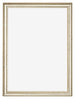 Cadre Photo 42x60cm Brillance Metallique MDF Lazio De Face | Yourdecoration.fr