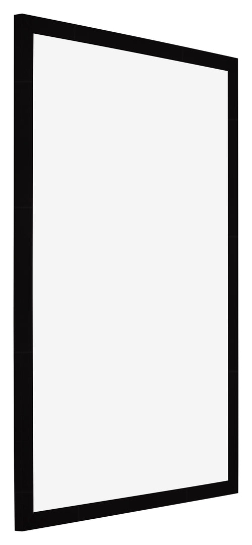 Cadre Photo 42x60cm Noir Brillant MDF Bologna De Face Oblique | Yourdecoration.fr