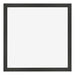 Cadre Photo 45x45cm Anthracite MDF Bologna De Face | Yourdecoration.fr
