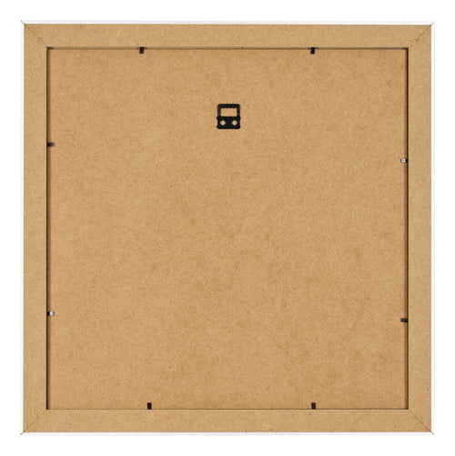 Cadre Photo 45x45cm Blanc Vintage MDF Pisa Arriere | Yourdecoration.fr