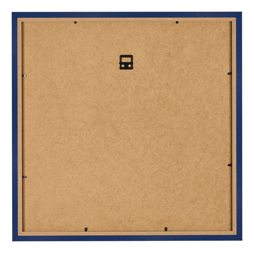 Cadre Photo 45x45cm Bleu Foncé Patiné MDF Bologna Arriere | Yourdecoration.fr