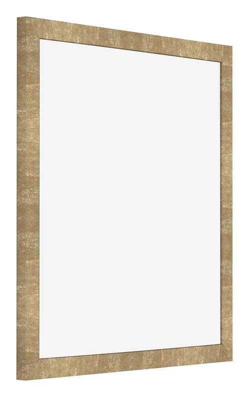 Cadre Photo 45x45cm Or Antique MDF Bologna De Face Oblique | Yourdecoration.fr