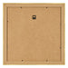 Cadre Photo 45x45cm Or Vintage MDF Pisa Arriere | Yourdecoration.fr