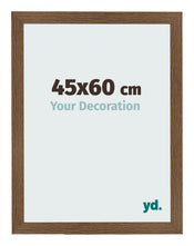 Cadre Photo 45x60 cm Chene Rustique MDF Bologna De Face Mesure | Yourdecoration.fr