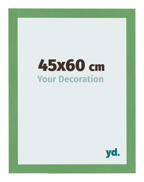 Cadre Photo 45x60 cm Vert MDF Bologna De Face Mesure | Yourdecoration.fr