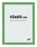 Cadre Photo 45x60 cm Vert MDF Bologna De Face Mesure | Yourdecoration.fr