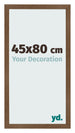 Cadre Photo 45x80 cm Chene Rustique MDF Bologna De Face Mesure | Yourdecoration.fr