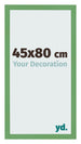 Cadre Photo 45x80 cm Vert MDF Bologna De Face Mesure | Yourdecoration.fr