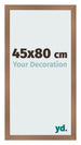 Cadre Photo 45x80cm Cuivre Décor MDF Bologna De Face Mesure | Yourdecoration.fr
