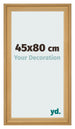 Cadre Photo 45x80cm De Pin Grain de Bois MDF Lazio De Face Mesure | Yourdecoration.fr