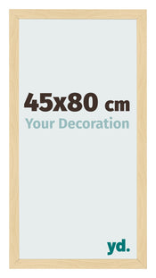 Cadre Photo 45x80cm Hêtre Décor MDF Bologna De Face Mesure | Yourdecoration.fr