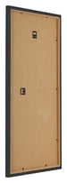 Cadre Photo 45x80cm Noir Grain de Bois MDF Bologna Arriere Oblique | Yourdecoration.fr