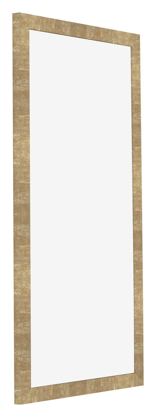 Cadre Photo 45x80cm Or Antique MDF Bologna De Face Oblique | Yourdecoration.fr