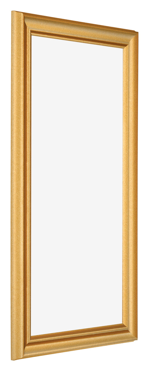 Cadre Photo 45x80cm Or Mat MDF Lazio De Face Oblique | Yourdecoration.fr