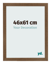 Cadre Photo 46x61 cm Chene Rustique MDF Bologna De Face Mesure | Yourdecoration.fr