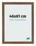 Cadre Photo 46x61 cm Chene Rustique MDF Bologna De Face Mesure | Yourdecoration.fr