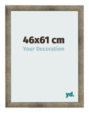 Cadre Photo 46x61 cm Metal Vintage MDF Bologna De Face Mesure | Yourdecoration.fr