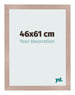 Cadre Photo 46x61 cm Rose Ancien MDF Bologna De Face Mesure | Yourdecoration.fr