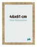 Cadre Photo 46x61cm Or Antique MDF Bologna De Face Mesure | Yourdecoration.fr
