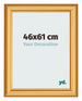 Cadre Photo 46x61cm Or Mat MDF Lazio De Face Mesure | Yourdecoration.fr