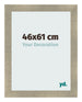 Cadre Photo 46x61cm Or Vintage MDF Pisa De Face Mesure | Yourdecoration.fr