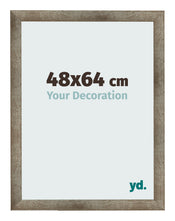 Cadre Photo 48x64 cm Metal Vintage MDF Bologna De Face Mesure | Yourdecoration.fr