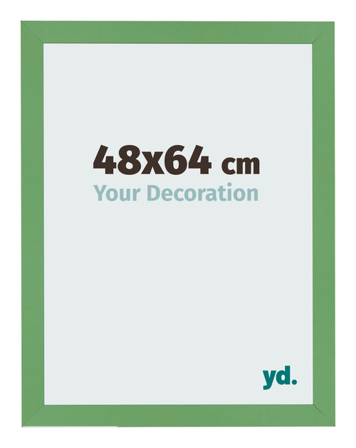 Cadre Photo 48x64 cm Vert MDF Bologna De Face Mesure | Yourdecoration.fr