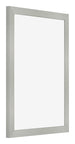 Cadre Photo 48x64cm Argent Mat MDF Bologna De Face Oblique | Yourdecoration.fr