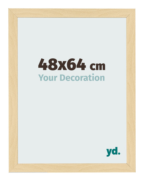 Cadre Photo 48x64cm Hêtre Décor MDF Bologna De Face Mesure | Yourdecoration.fr