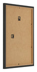 Cadre Photo 48x64cm Noir Grain de Bois MDF Bologna Arriere Oblique | Yourdecoration.fr