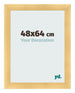 Cadre Photo 48x64cm Or Vintage MDF Pisa De Face Mesure | Yourdecoration.fr