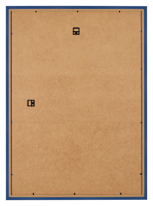 Cadre Photo 48x67cm Bleu Fonce MDF Bologna Arriere | Yourdecoration.fr