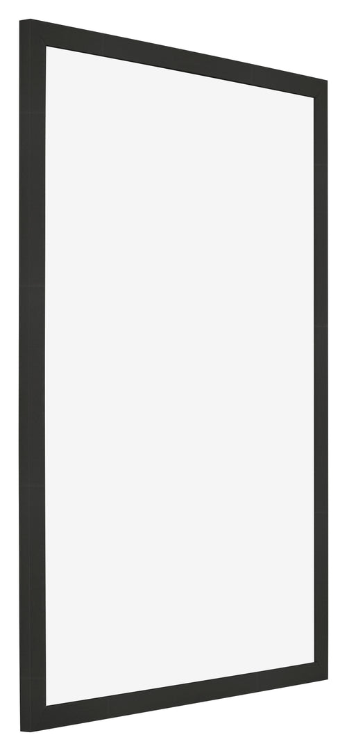 Cadre Photo 48x67cm Noir Grain de Bois MDF Bologna De Face Oblique | Yourdecoration.fr