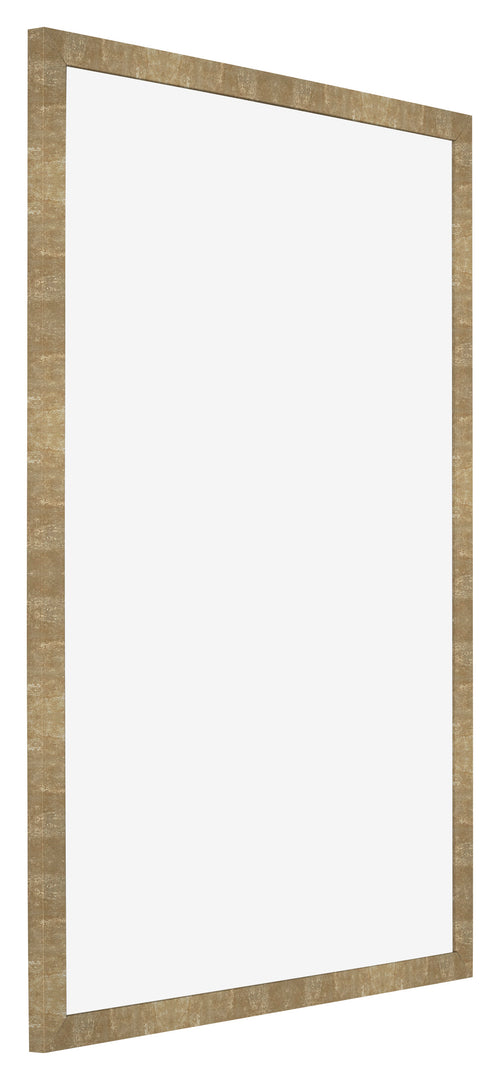 Cadre Photo 48x67cm Or Antique MDF Bologna De Face Oblique | Yourdecoration.fr