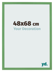 Cadre Photo 48x68 cm Vert MDF Bologna De Face Mesure | Yourdecoration.fr