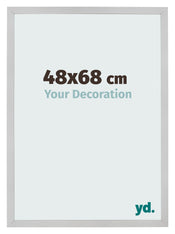 Cadre Photo 48x68cm Acier Inoxydable MDF Bologna De Face Mesure | Yourdecoration.fr