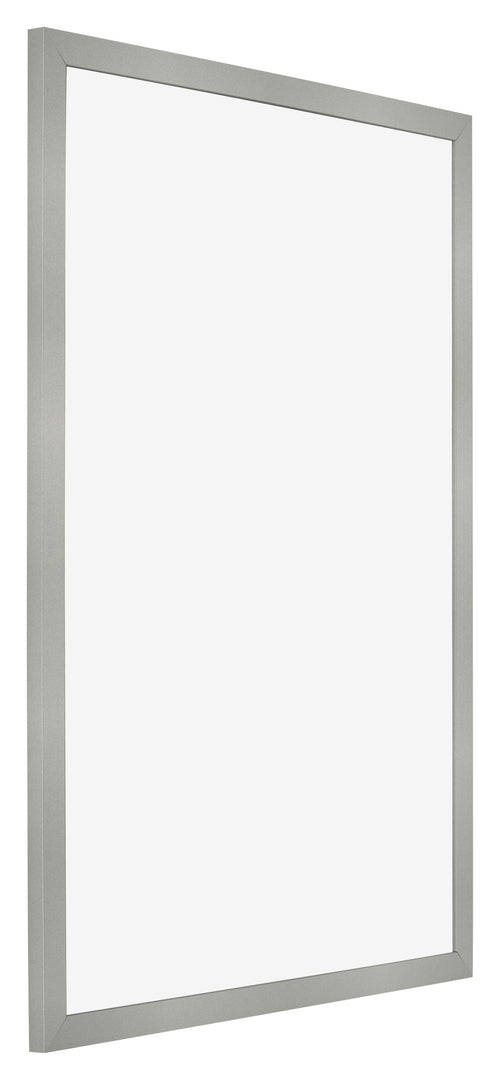 Cadre Photo 48x68cm Argent Mat MDF Bologna De Face Oblique | Yourdecoration.fr