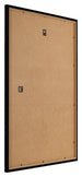 Cadre Photo 48x68cm Noir Brillant MDF Bologna Arriere Oblique | Yourdecoration.fr