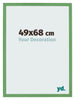 Cadre Photo 49x68 cm Vert MDF Bologna De Face Mesure | Yourdecoration.fr